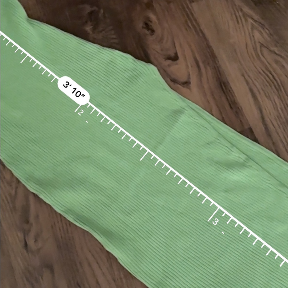 Lovers and friends Amelia ribbed midi dress green - Picture 5 of 7